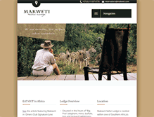 Tablet Screenshot of makweti.com